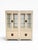Wood 1970s Henredon Folio 10 Faux Goatskin Collection Pair of Display Cabinets For Sale - Image 7 of 13