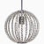 Not Yet Made - Made To Order Contemporary Nickel Spherical Chandelier (Medium) For Sale - Image 5 of 5
