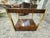 Brown Burl and Golden Brass Tiered Side Table by Century Furniture For Sale - Image 8 of 14