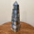 Vintage Early 20th Century Multicolored Onyx Geometric Obelisk Handmade For Sale In Chicago - Image 6 of 13
