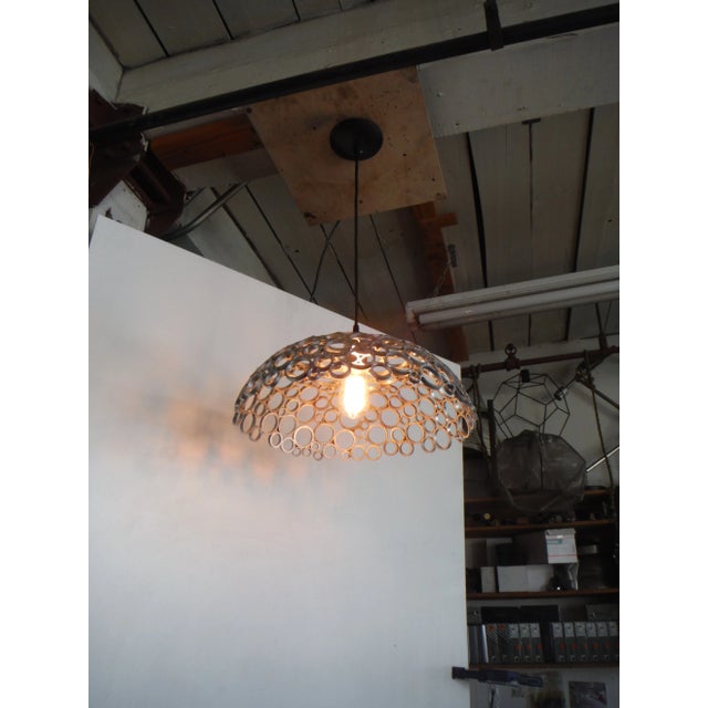 Contemporary Contemporary Aluminum Pendant Light For Sale - Image 3 of 4