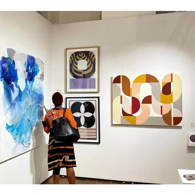 Contemporary Kazaan Viveiros, Desert Bloom, 2023, Painting on Panel For Sale - Image 3 of 9