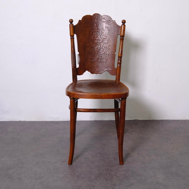 Antique Chair in Bent Beech Wood from Jacob & Josef Kohn, 1890s For Sale - Image 6 of 18