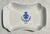 Mid 20th Century MCM French 5-Star Luxury Ritz Paris Hotel White Milk Glass Ashtray Catchall Trinket Soap Dish For Sale - Image 5 of 11