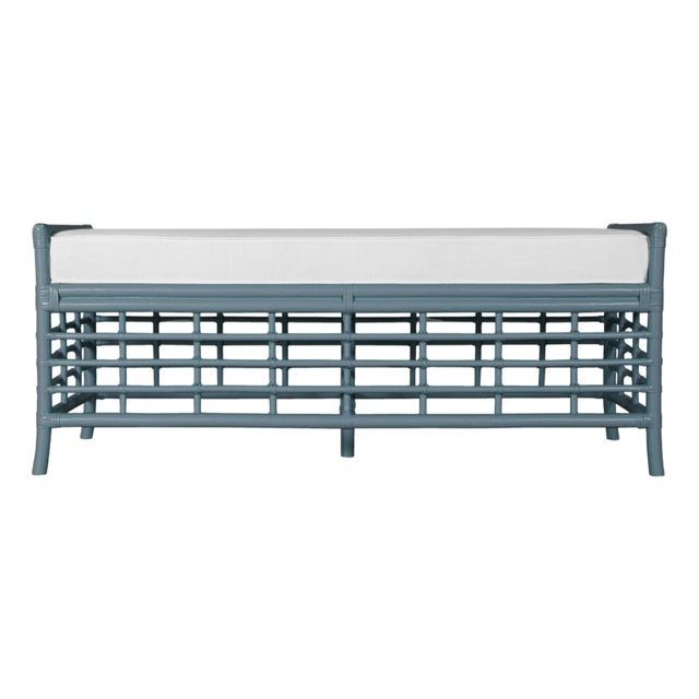 Luna Bench - Regatta Blue For Sale