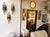 Metal Hammered Glass Wrought Iron Sconces by Longobard, Italy, 1970s, Set of 3 For Sale - Image 7 of 14