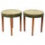 Art Deco Stools, Czechoslovakia, 1940s, Set of 2 For Sale - Image 10 of 10