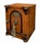 Antique Oak Humidor Lock Box. It includes two drawers and a single locking door.