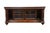 Brown High End Solid Cherry Traditional Contemporary Style 64" Media Console For Sale - Image 8 of 14