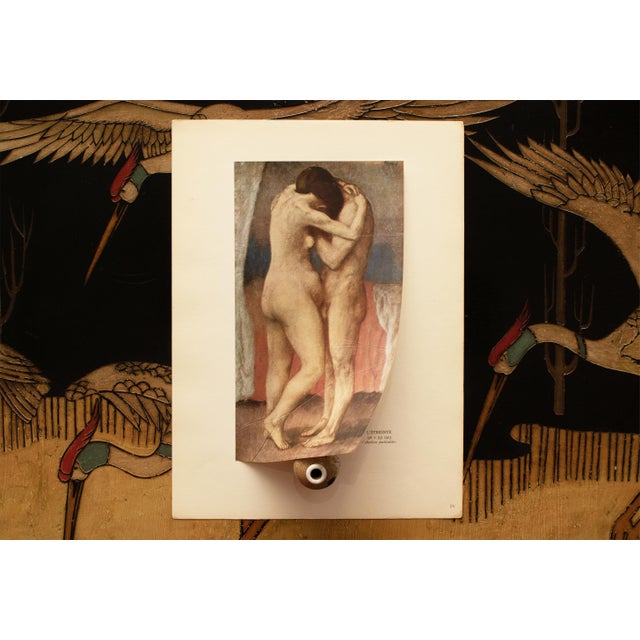 Paper 1948 After P. Picasso "The Embrace", First Edition Period Parisian Offset Lithograph For Sale - Image 7 of 11