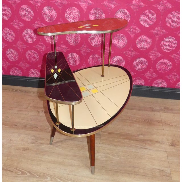 Absolute eye-catcher! ORIGINAL Beautifully designed large stylish exceptionally beautiful flower bench Flower stool, cake...