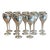 Vintage Kirk Stieff Spanish Silverplate Wine Chalices / Goblets - Set of 12 For Sale