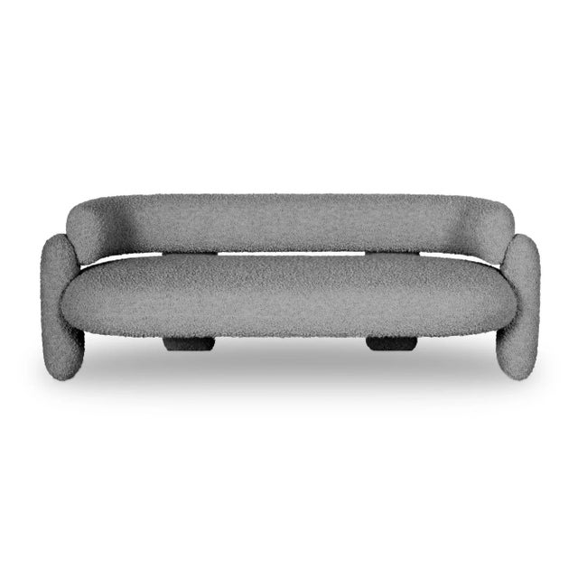 Embrace cormo zinc sofa by royal stranger dimensions: w 200 x h 70 x d 90 cm. Seat height 47 cm. Materials: solid wood...