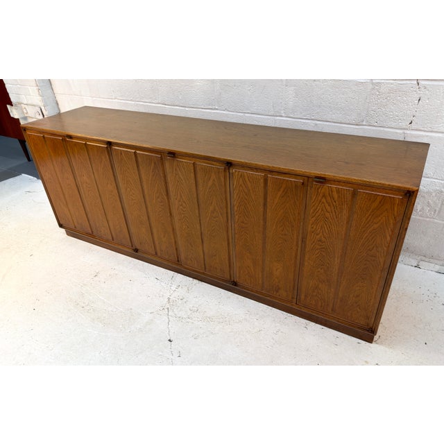 Mid 20th Century Mid-Century Modern Walnut Credenza For Sale - Image 5 of 16