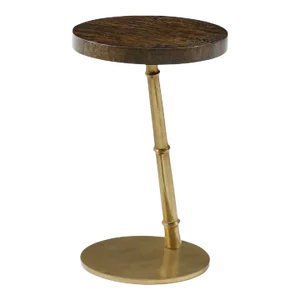 Faux Bois Accent Table