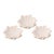Lotus Marble Plates, Small - Set of 3 For Sale