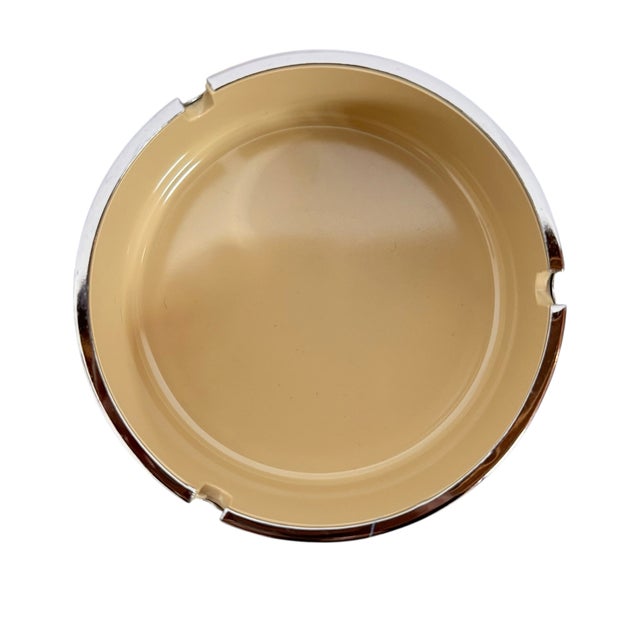 MCM 1970s Chrome Nesting Ashtrays For Sale - Image 10 of 13