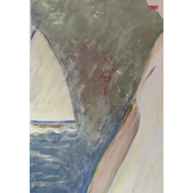 Jean-Pierre Cassigneul "Le Bonheur Entrevu" Large Colors Lithograph 1988 Reproduction Print For Sale In San Francisco - Image 6 of 8