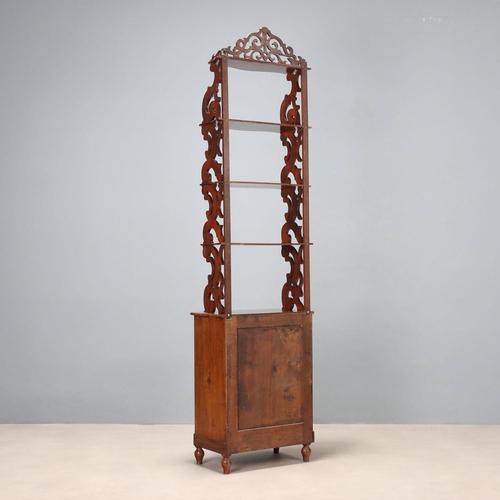 Mogano Shelf in Mahogany For Sale - Image 10 of 11