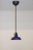 Royal Blue 1990s Modern Murano Blue Glass Pendant Lamp For Sale - Image 8 of 8
