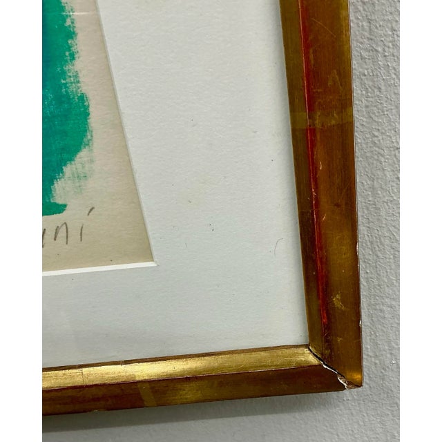 1960th Vintage Serigraph Print by Jose Alfonso Cuni For Sale In Providence - Image 6 of 10