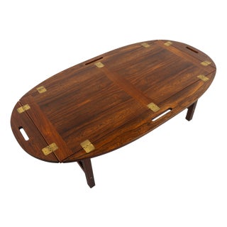 Mid-Century Modern Danish Rosewood Coffee Table, 1960s For Sale