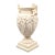 Grand Tour Style White Figural Greek Urn Vase For Sale