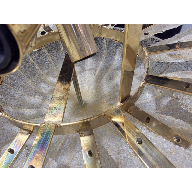 Glass Vintage Murano Hanging Light, 1980s For Sale - Image 7 of 9