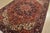Farmhouse Heriz Rug 8’1” X 11’3” Red Wool Vintage Traditional Hand-Knotted Carpet For Sale - Image 3 of 15