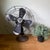 Metal Mid-Century Modern 1950s Robbins & Myers Junior Industrial Table Fan For Sale - Image 7 of 12