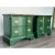 Pair of Late 20th Century Chippendale Green Nightstands With Walnut Tops For Sale - Image 11 of 12