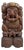 Large Vintage Japanese Wooden Daikoku Statue, 1930s For Sale