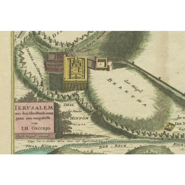 Weigel, Biblical View from Josephus Perspective, 1720, Print For Sale - Image 5 of 6