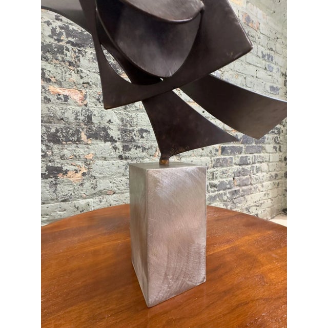 Metal Bruce Niemi Bronze Sculpture Signed, 2003 For Sale - Image 7 of 10