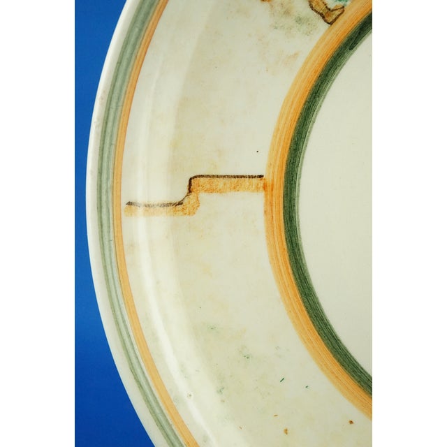 Antique Italian Glazed Ceramic Plate, 1890s For Sale - Image 13 of 16