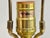 1970's Stiffel Brass Fluted Column Table Lamp For Sale - Image 6 of 11