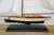 Early 20th Century Vintage Nautical Maritime 1920s-1940s Yacht Boat Sailboat Model 36" For Sale - Image 5 of 18