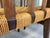 Vintage Teak and Cord Dining Chairs, 1960s, Set of 8 For Sale - Image 4 of 11