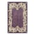 1920s Antique Purple Open Field Chinese Handknotted Art Deco Wool Room Size Rug For Sale