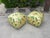 Vintage Newly Upholstered Ottomans in Thibaut “Lillian” Fabric – Palm Beach Style, Pair For Sale - Image 10 of 12