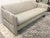 Caracole Caracole Modern Taupe and Ivory Textured Cigar Club Sofa For Sale - Image 4 of 6
