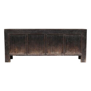 Vintage Hand Made Reclaimed Elm Sideboard Cabinet 32 For Sale