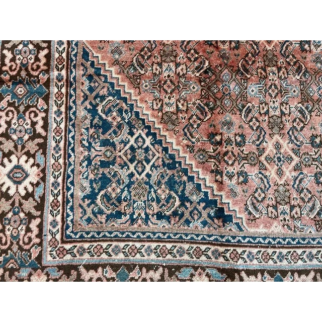 1960s 1960's Vintage Persian Sultanabad , 10'9" X 14'2" For Sale - Image 5 of 7