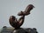 Vintage Bronze Balancing Swimming Otters Statue ~ Sculpture For Sale - Image 9 of 15