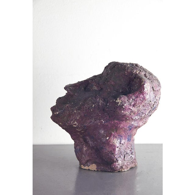 Adriano Tuninetto, Sculpture of Head, 1960s, Terracotta For Sale - Image 4 of 11