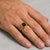 Men’s Black Onyx Ring With Arabic Calligraphy Design, Size 7.5 For Sale - Image 6 of 7