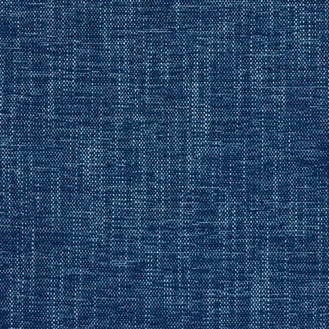 Schumacher Sample - Schumacher Dean Indoor/ Outdoor Fabric in Midnight Blue For Sale - Image 4 of 4