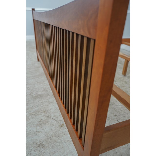 Stickley Metropolitan Collection King Size Cherry Bed Chairish