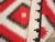1920s Red Geometric Tribal Antique Navajo Rug 5 X 8.03 Flatweave Wool Carpet For Sale - Image 4 of 5