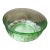 1960s Gorgeous Hazel Atlas Uranium Glass Bowl. For Sale